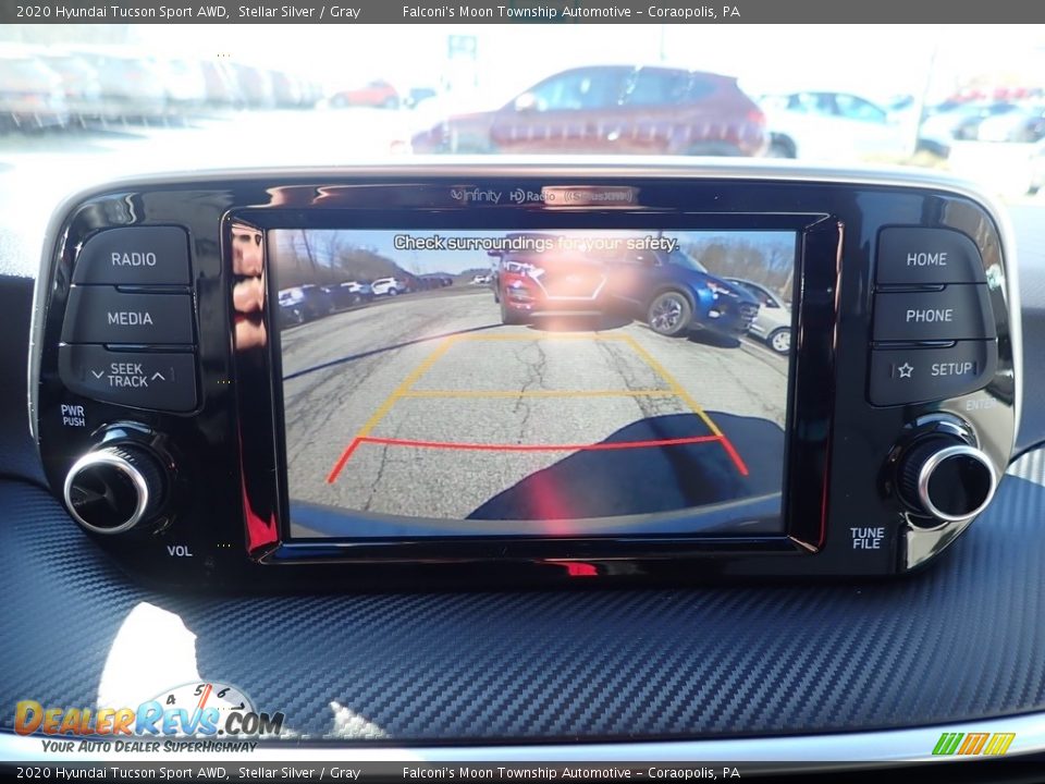2020 Hyundai Tucson Sport AWD Stellar Silver / Gray Photo #14