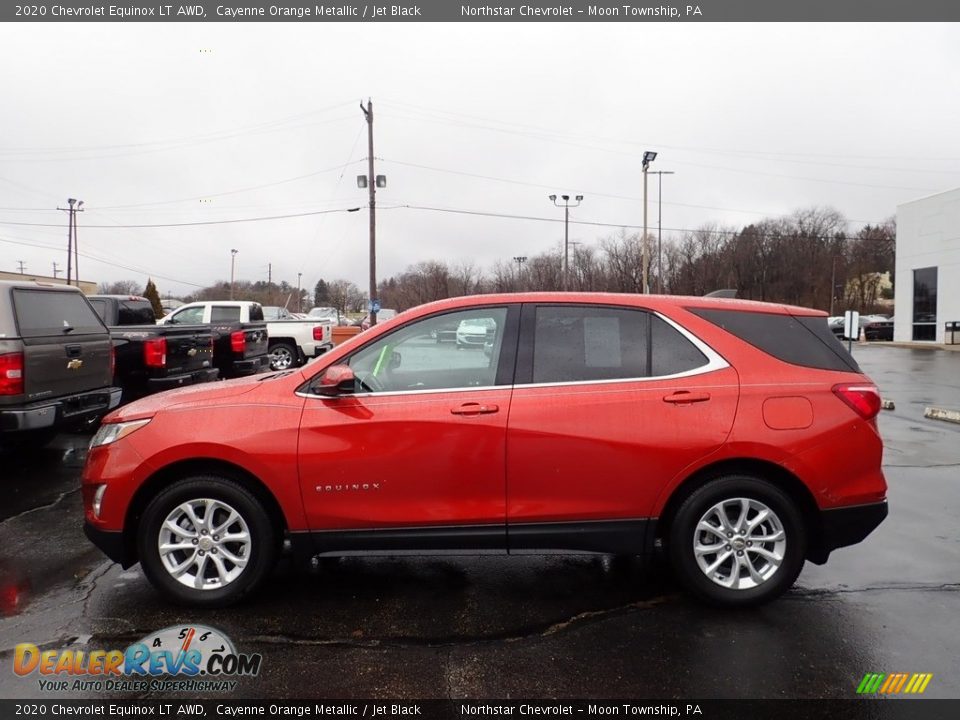 2020 Chevrolet Equinox LT AWD Cayenne Orange Metallic / Jet Black Photo #2