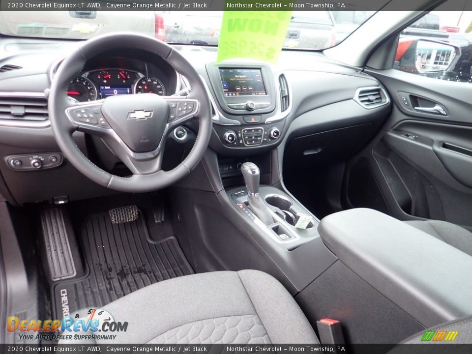 2020 Chevrolet Equinox LT AWD Cayenne Orange Metallic / Jet Black Photo #15