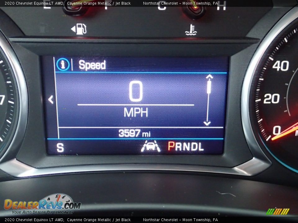 2020 Chevrolet Equinox LT AWD Cayenne Orange Metallic / Jet Black Photo #19