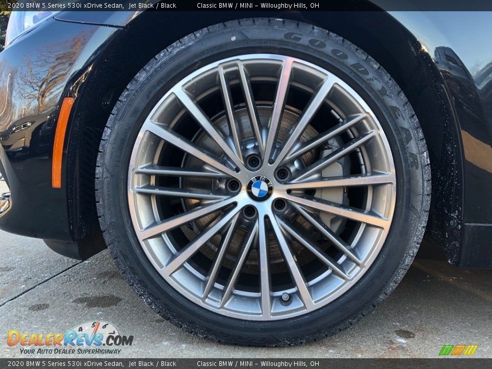 2020 BMW 5 Series 530i xDrive Sedan Jet Black / Black Photo #3
