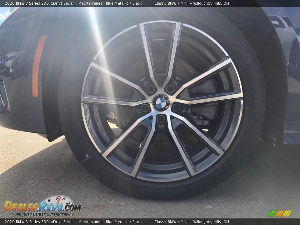 2020 BMW 3 Series 330i xDrive Sedan Mediterranean Blue Metallic / Black Photo #5