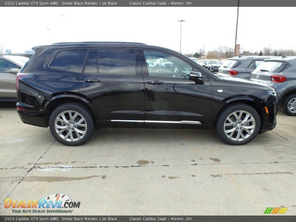 2020 Cadillac XT6 Sport AWD Stellar Black Metallic / Jet Black Photo #2