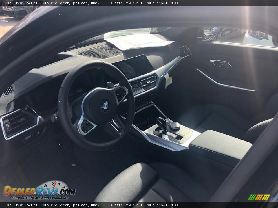 2020 BMW 3 Series 330i xDrive Sedan Jet Black / Black Photo #3