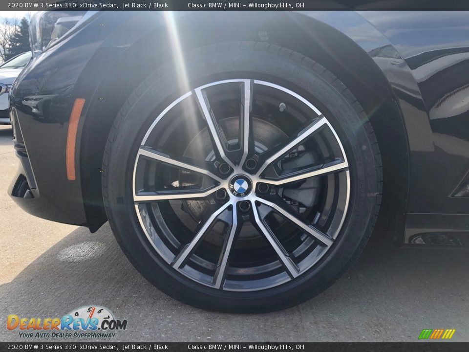 2020 BMW 3 Series 330i xDrive Sedan Jet Black / Black Photo #5