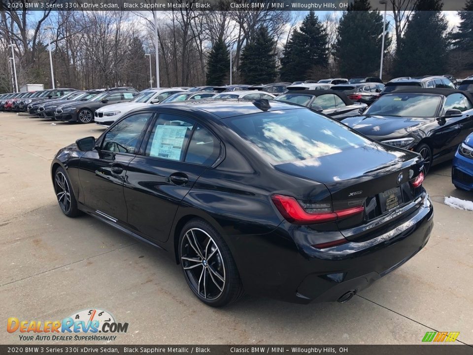 2020 BMW 3 Series 330i xDrive Sedan Black Sapphire Metallic / Black Photo #2