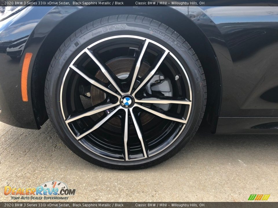 2020 BMW 3 Series 330i xDrive Sedan Black Sapphire Metallic / Black Photo #5