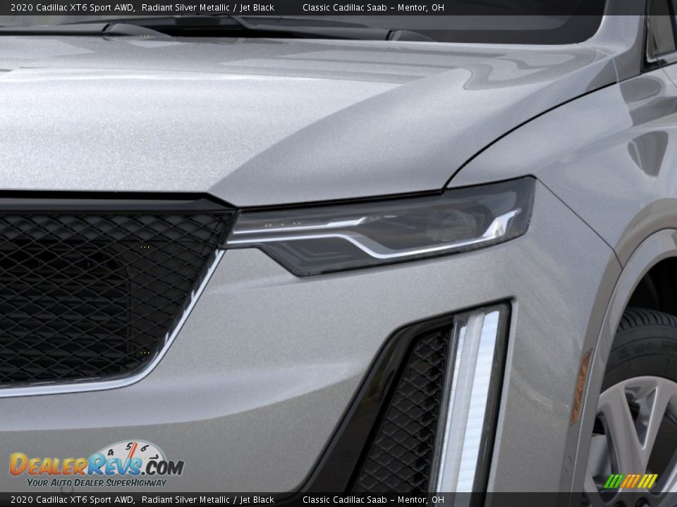 2020 Cadillac XT6 Sport AWD Radiant Silver Metallic / Jet Black Photo #11