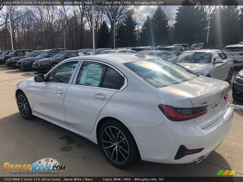 2020 BMW 3 Series 330i xDrive Sedan Alpine White / Black Photo #2