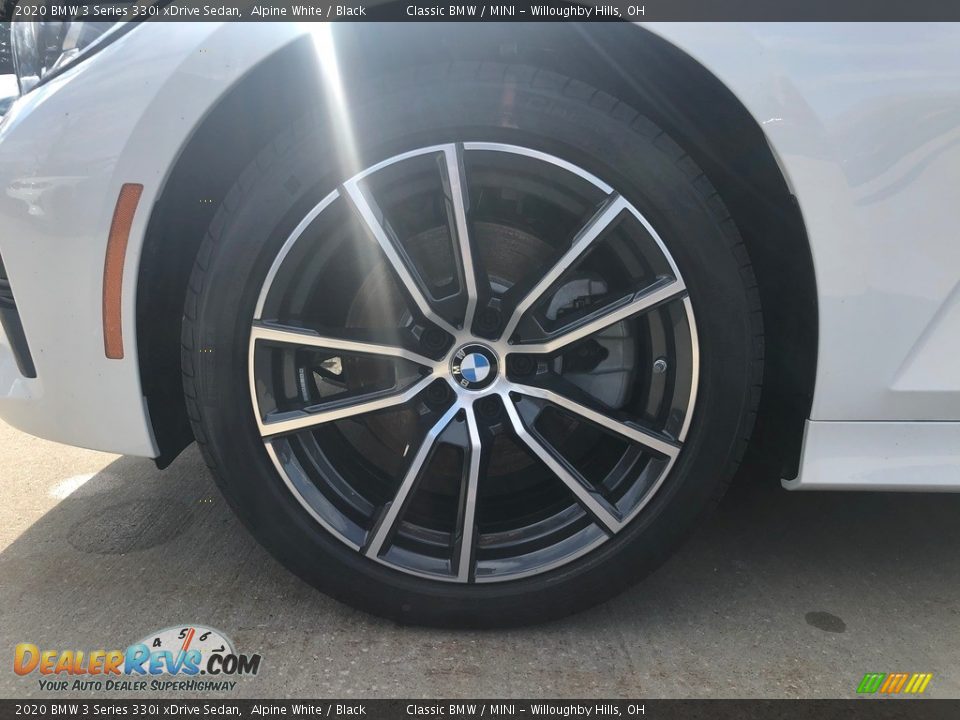 2020 BMW 3 Series 330i xDrive Sedan Alpine White / Black Photo #5