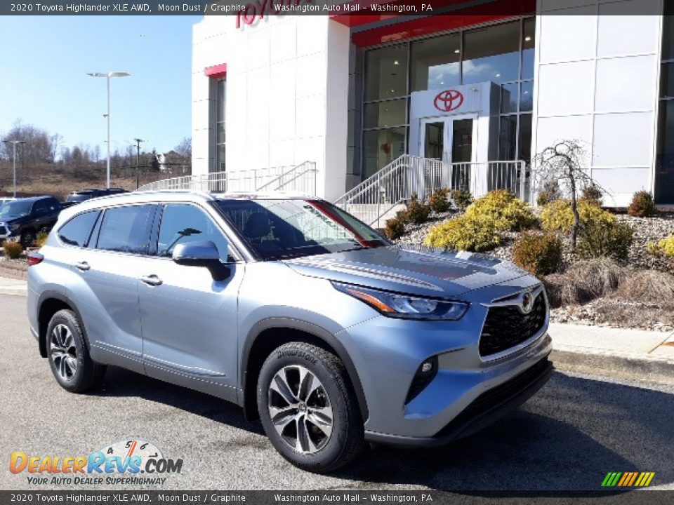 2020 Toyota Highlander XLE AWD Moon Dust / Graphite Photo #1