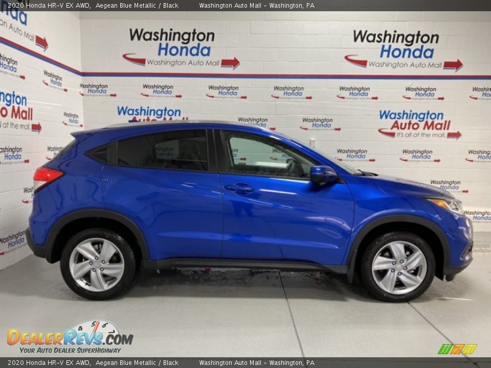 2020 Honda HR-V EX AWD Aegean Blue Metallic / Black Photo #1