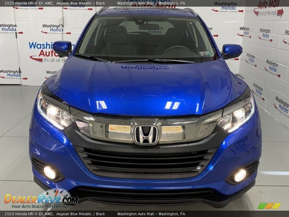 2020 Honda HR-V EX AWD Aegean Blue Metallic / Black Photo #3