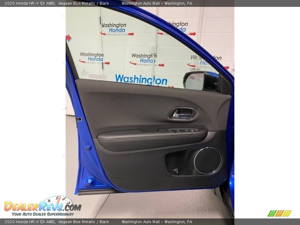 2020 Honda HR-V EX AWD Aegean Blue Metallic / Black Photo #10