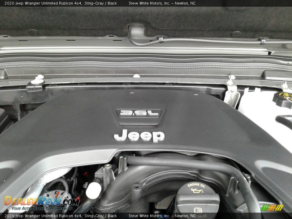 2020 Jeep Wrangler Unlimited Rubicon 4x4 Sting-Gray / Black Photo #9