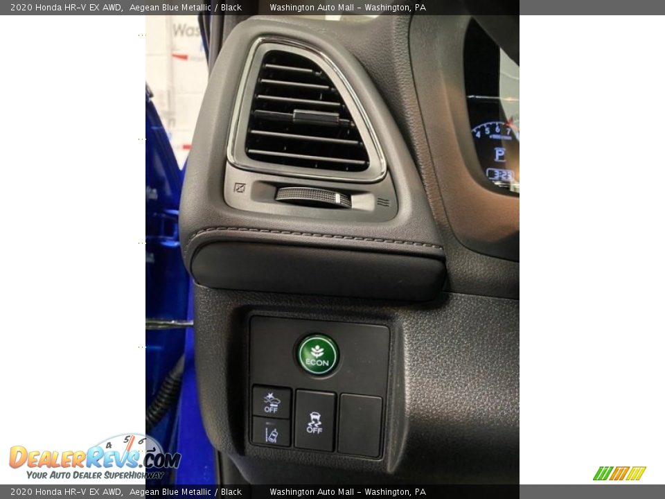 2020 Honda HR-V EX AWD Aegean Blue Metallic / Black Photo #12