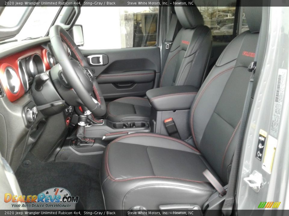 2020 Jeep Wrangler Unlimited Rubicon 4x4 Sting-Gray / Black Photo #10