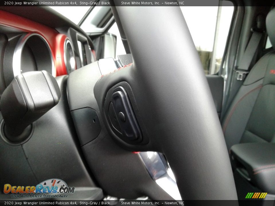 2020 Jeep Wrangler Unlimited Rubicon 4x4 Sting-Gray / Black Photo #12