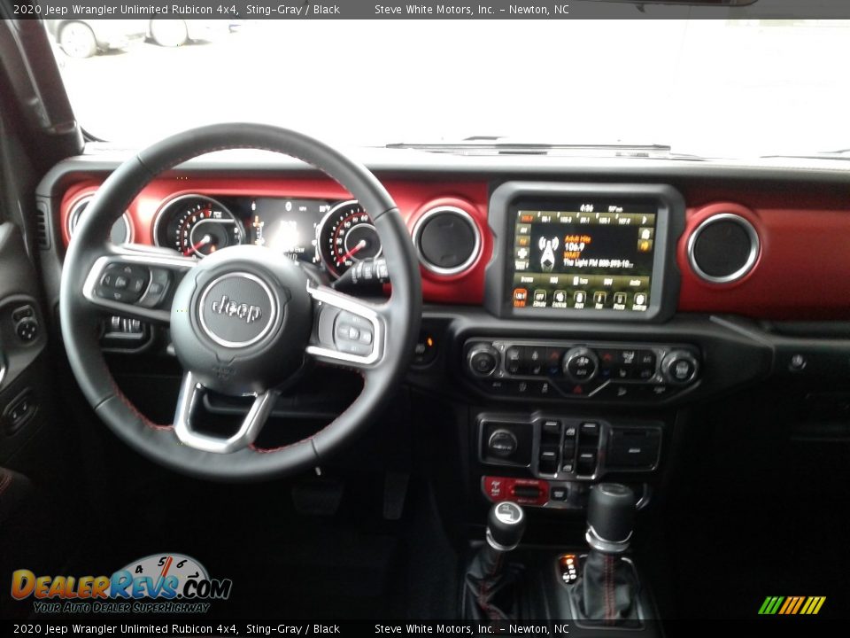 2020 Jeep Wrangler Unlimited Rubicon 4x4 Sting-Gray / Black Photo #13