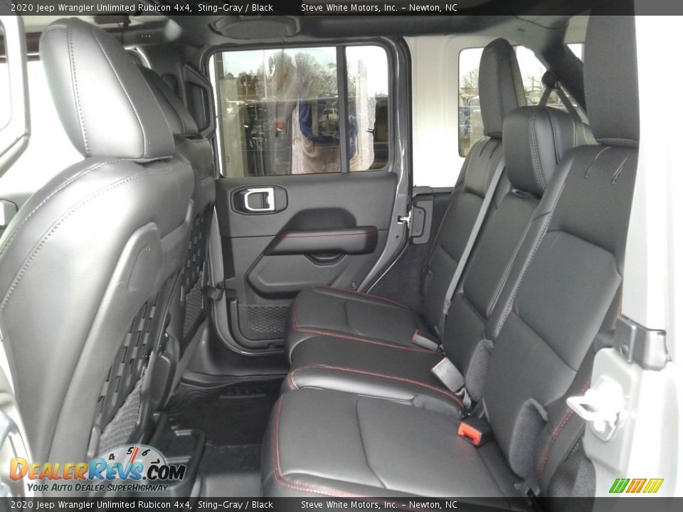 2020 Jeep Wrangler Unlimited Rubicon 4x4 Sting-Gray / Black Photo #14