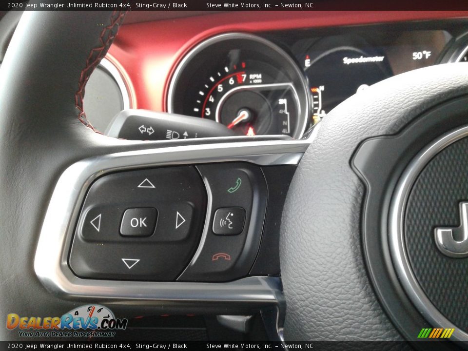 2020 Jeep Wrangler Unlimited Rubicon 4x4 Sting-Gray / Black Photo #19