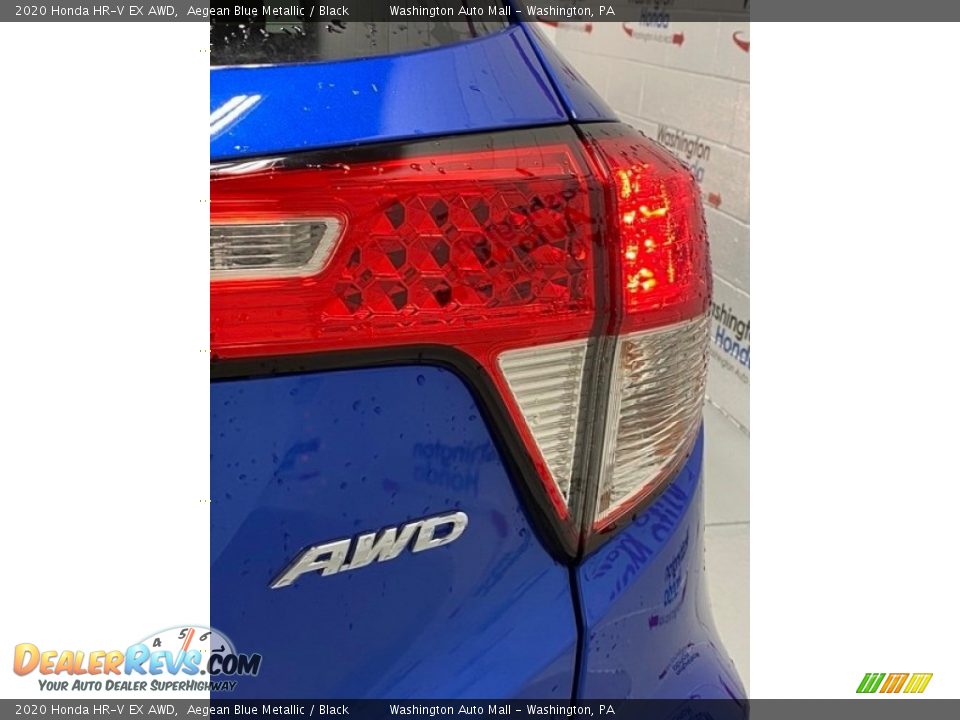 2020 Honda HR-V EX AWD Aegean Blue Metallic / Black Photo #26