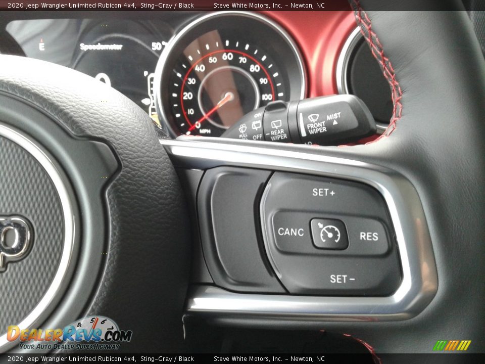 2020 Jeep Wrangler Unlimited Rubicon 4x4 Sting-Gray / Black Photo #20