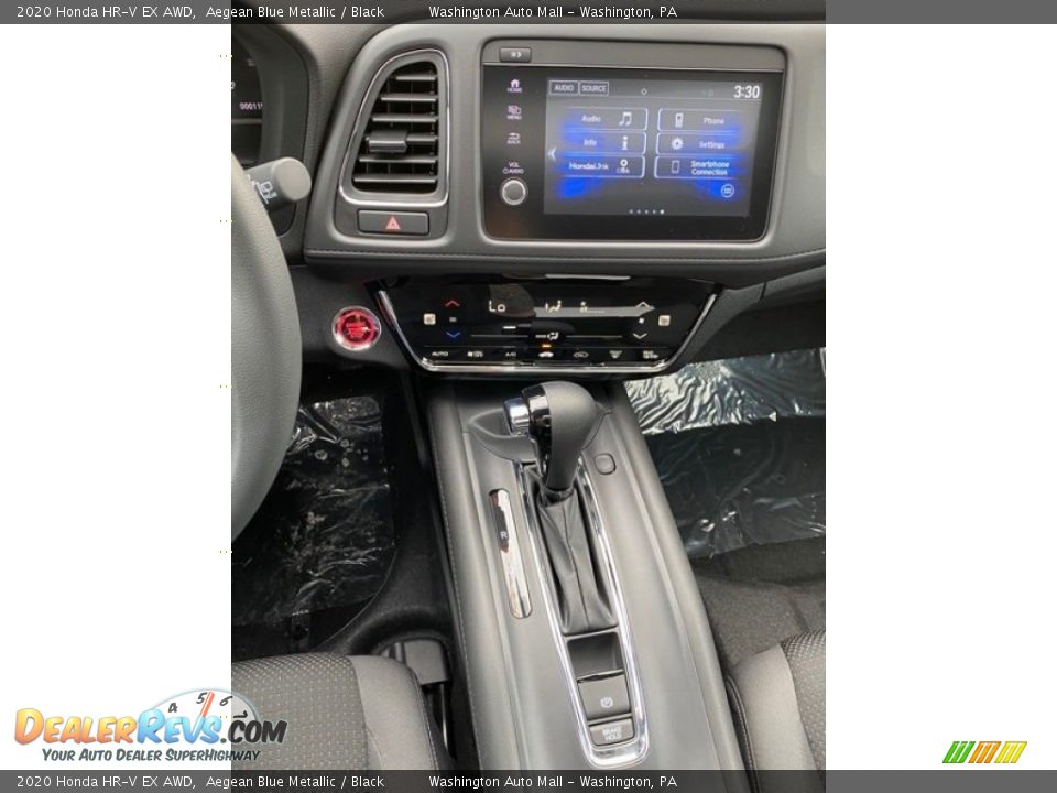 2020 Honda HR-V EX AWD Aegean Blue Metallic / Black Photo #28