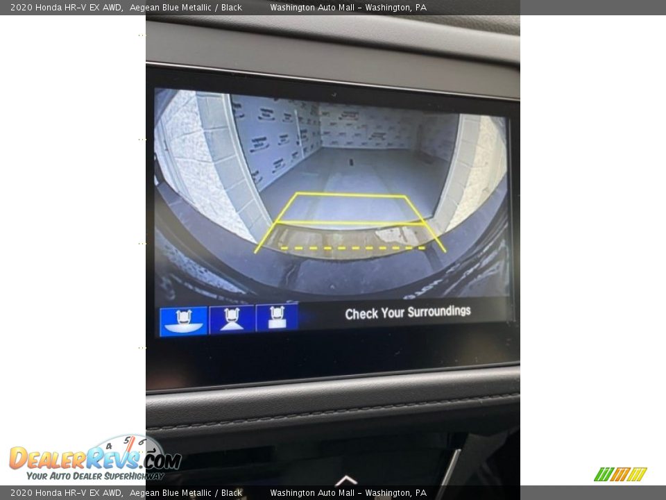 2020 Honda HR-V EX AWD Aegean Blue Metallic / Black Photo #29