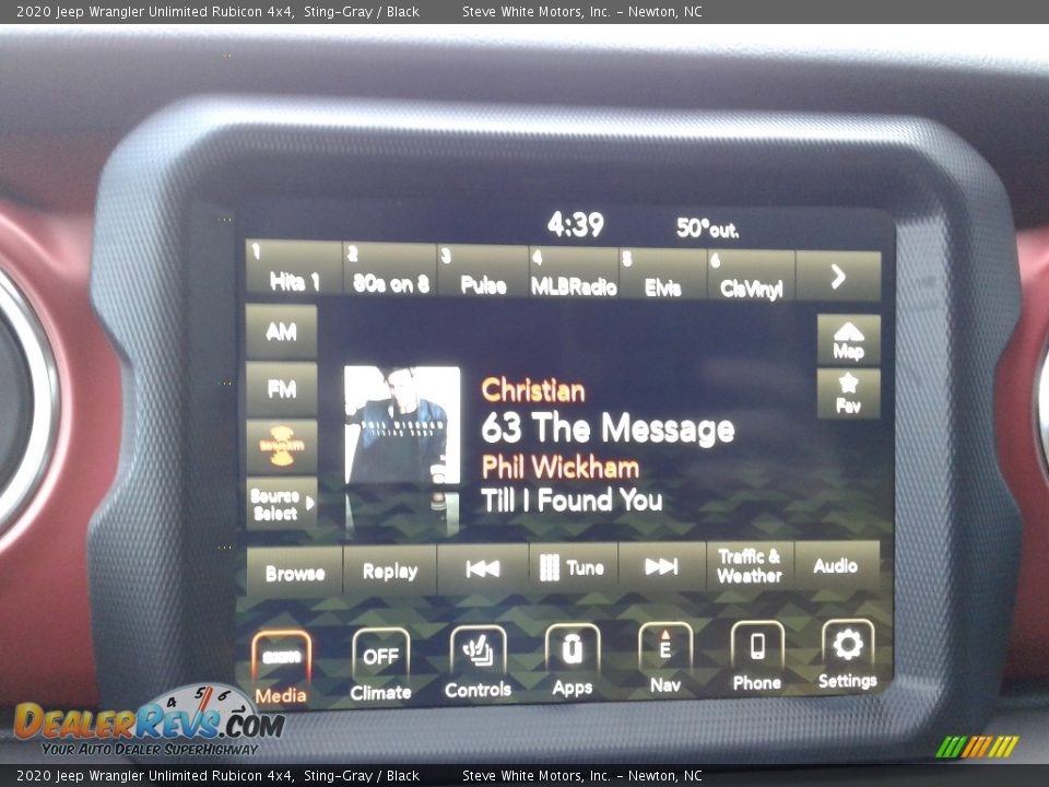 2020 Jeep Wrangler Unlimited Rubicon 4x4 Sting-Gray / Black Photo #22