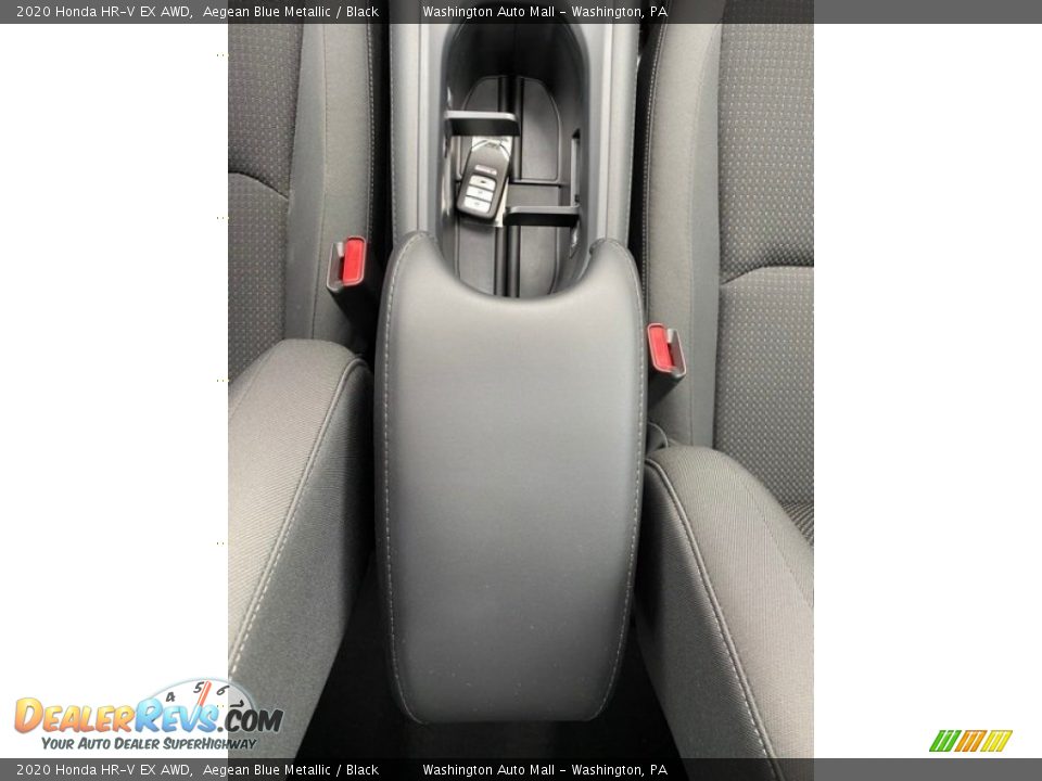 2020 Honda HR-V EX AWD Aegean Blue Metallic / Black Photo #31