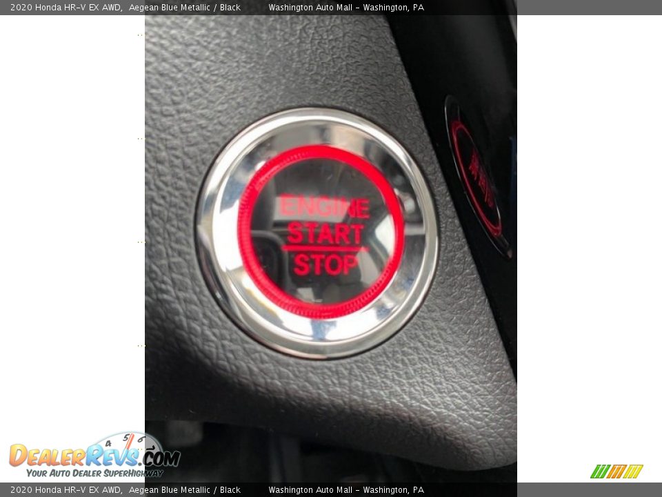 2020 Honda HR-V EX AWD Aegean Blue Metallic / Black Photo #32