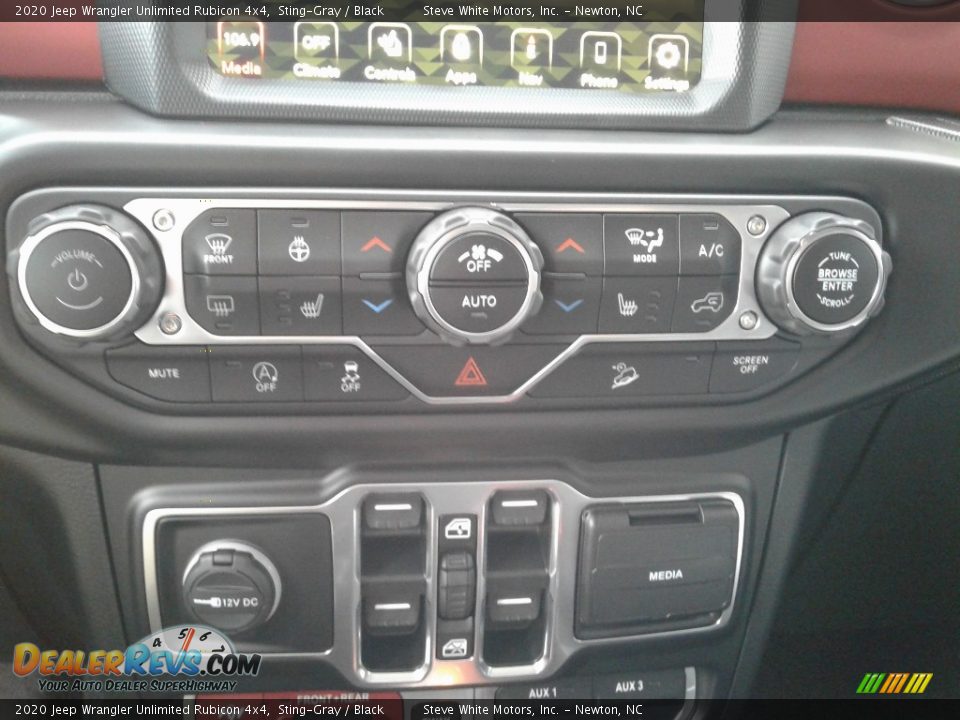 2020 Jeep Wrangler Unlimited Rubicon 4x4 Sting-Gray / Black Photo #26