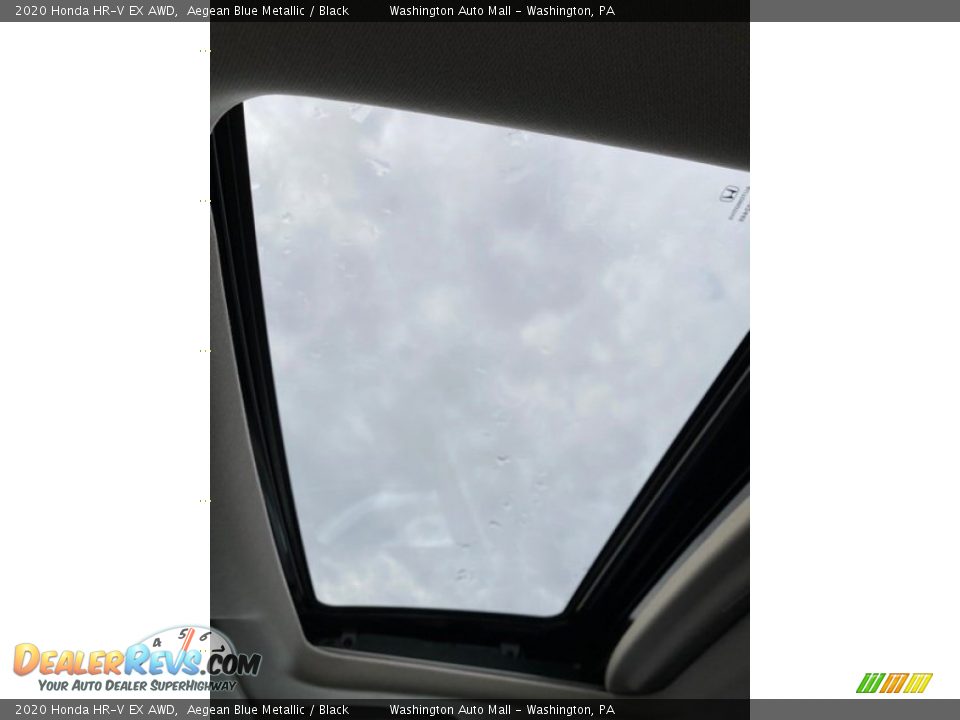2020 Honda HR-V EX AWD Aegean Blue Metallic / Black Photo #36