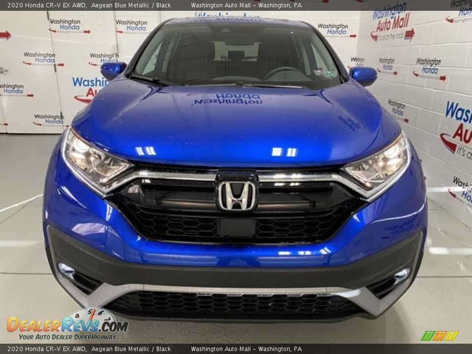 2020 Honda CR-V EX AWD Aegean Blue Metallic / Black Photo #3