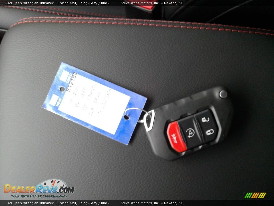 2020 Jeep Wrangler Unlimited Rubicon 4x4 Sting-Gray / Black Photo #31