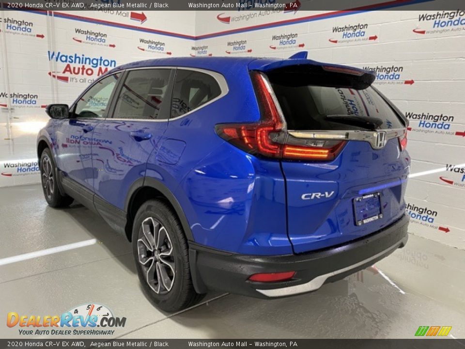 2020 Honda CR-V EX AWD Aegean Blue Metallic / Black Photo #6