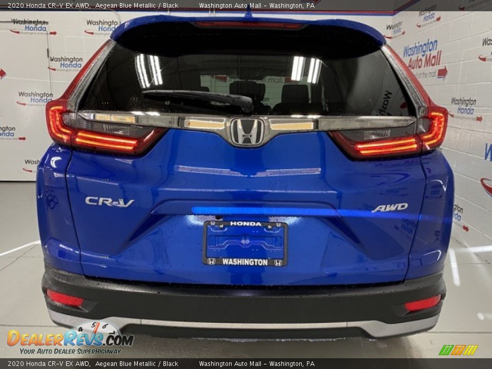 2020 Honda CR-V EX AWD Aegean Blue Metallic / Black Photo #7