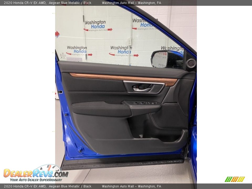 2020 Honda CR-V EX AWD Aegean Blue Metallic / Black Photo #10