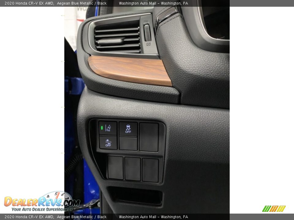 2020 Honda CR-V EX AWD Aegean Blue Metallic / Black Photo #12