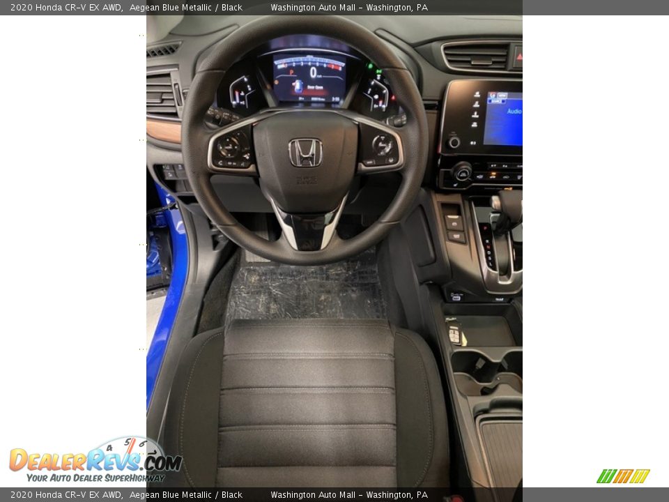 2020 Honda CR-V EX AWD Aegean Blue Metallic / Black Photo #13