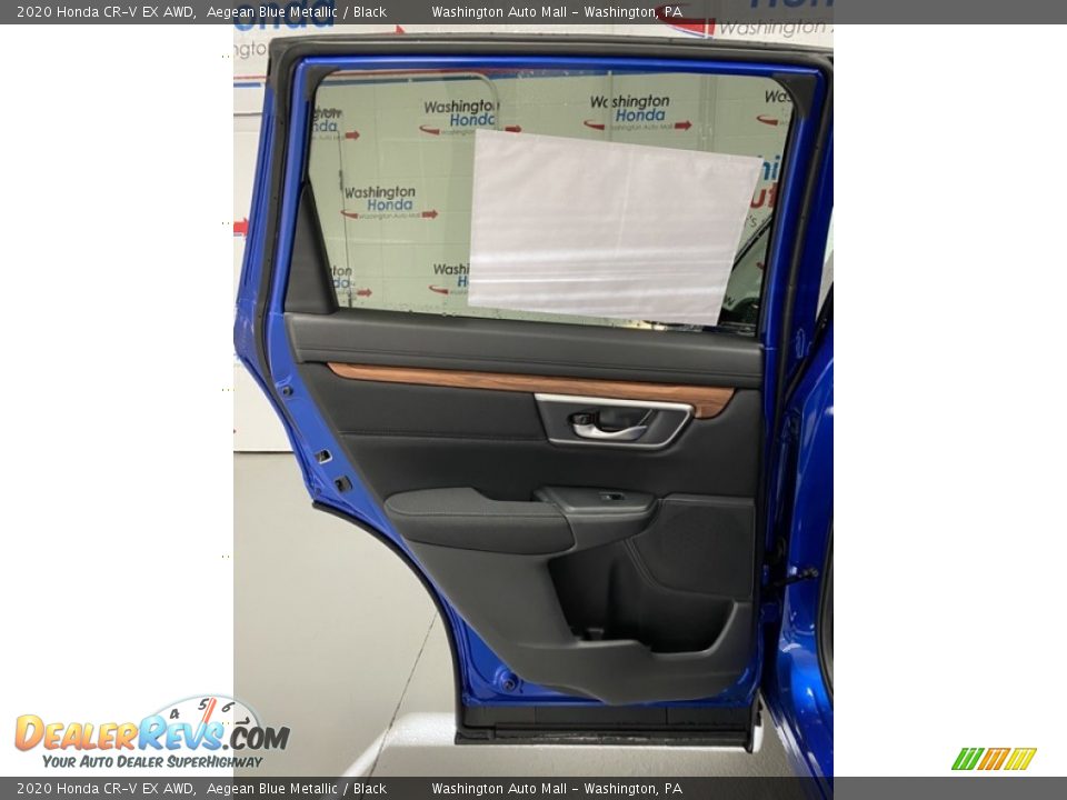 2020 Honda CR-V EX AWD Aegean Blue Metallic / Black Photo #16
