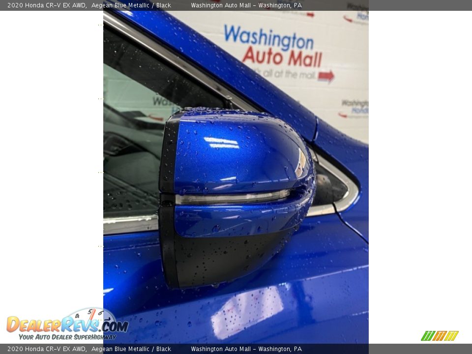 2020 Honda CR-V EX AWD Aegean Blue Metallic / Black Photo #24