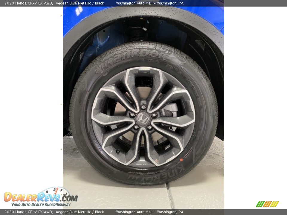 2020 Honda CR-V EX AWD Aegean Blue Metallic / Black Photo #25