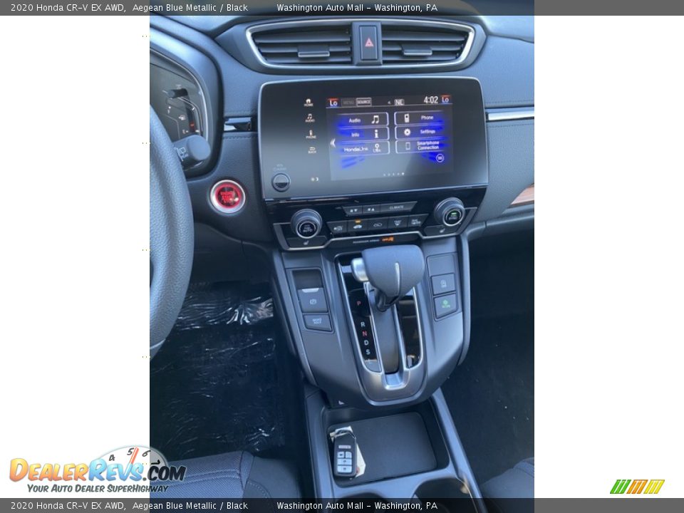 2020 Honda CR-V EX AWD Aegean Blue Metallic / Black Photo #27