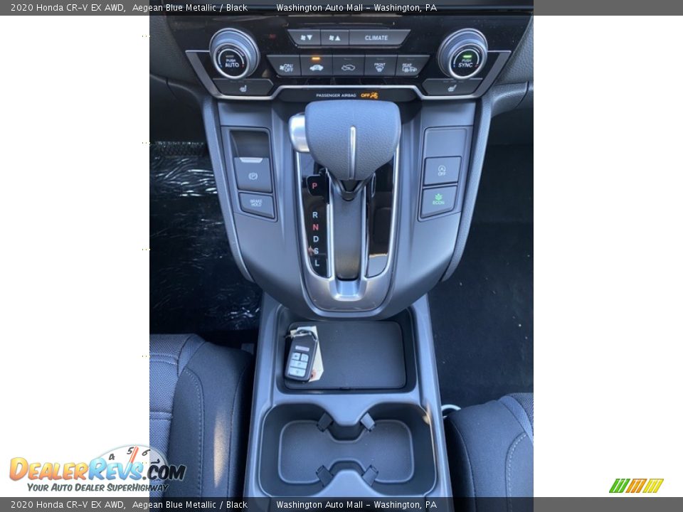 2020 Honda CR-V EX AWD Aegean Blue Metallic / Black Photo #29