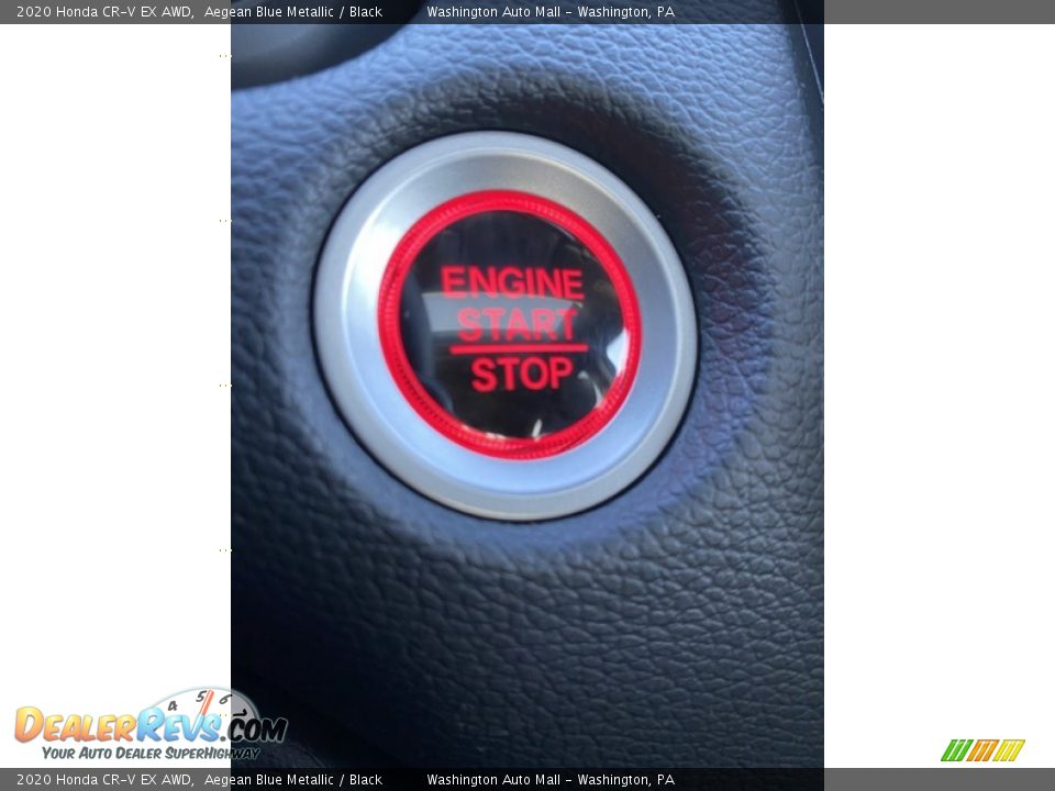 2020 Honda CR-V EX AWD Aegean Blue Metallic / Black Photo #31