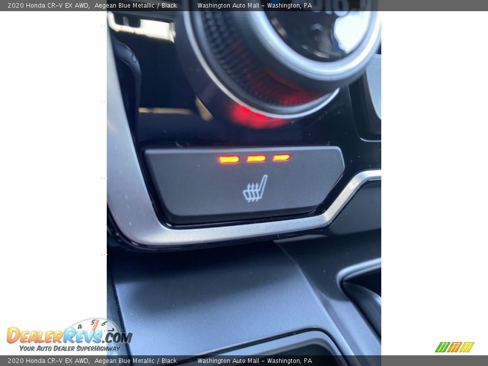 2020 Honda CR-V EX AWD Aegean Blue Metallic / Black Photo #32