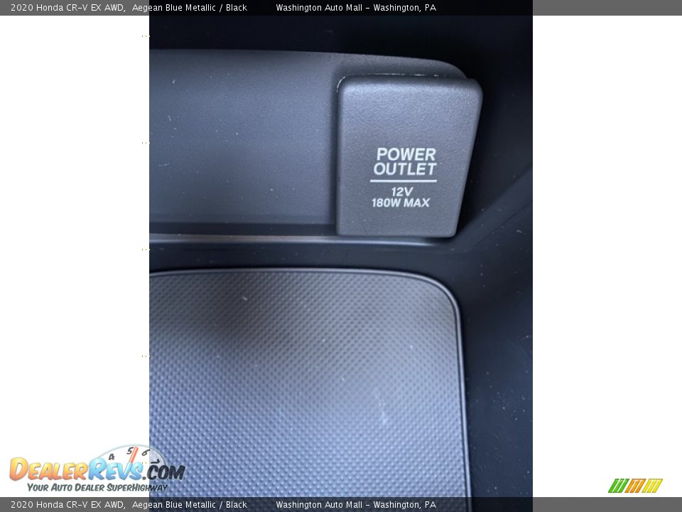 2020 Honda CR-V EX AWD Aegean Blue Metallic / Black Photo #34