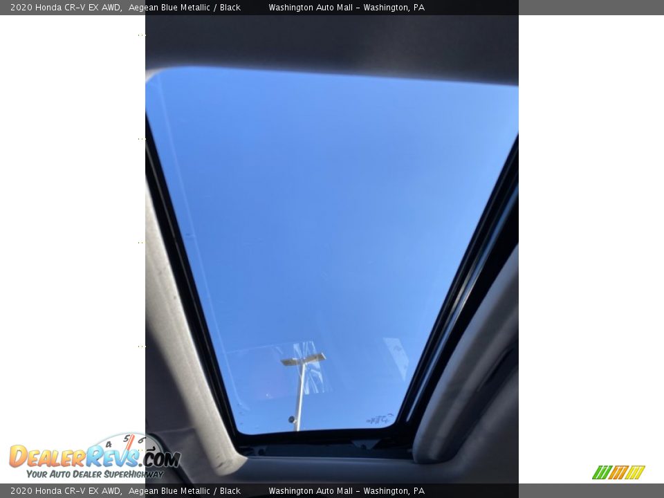 2020 Honda CR-V EX AWD Aegean Blue Metallic / Black Photo #36